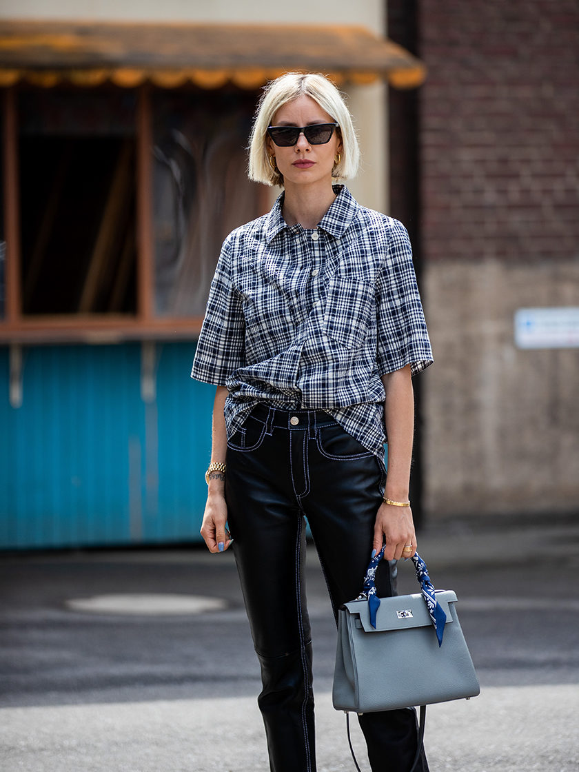 Street style in Dusseldorf, Germany