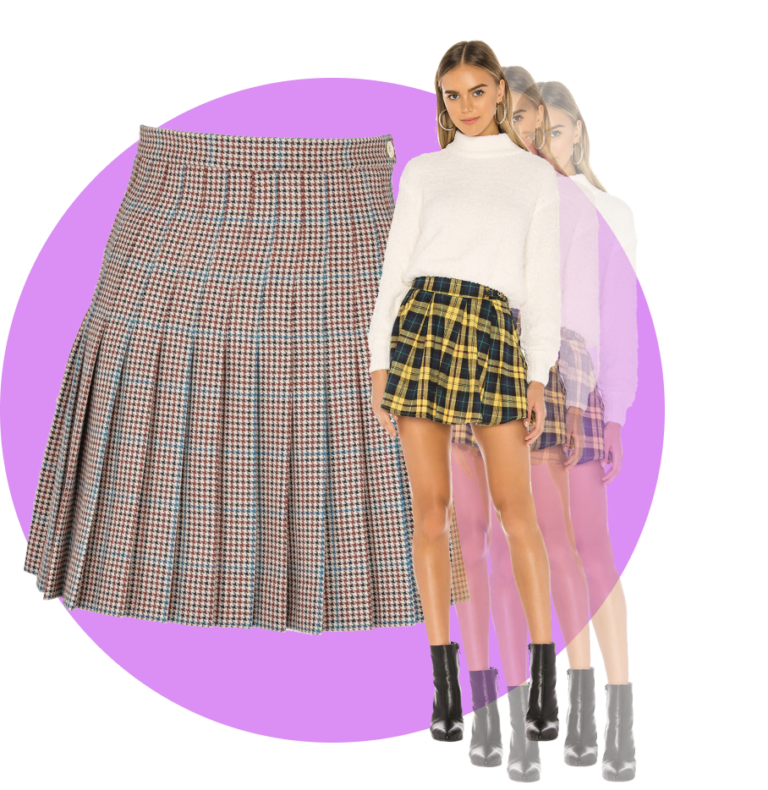 2021-stylight-tiktok-fashion-trends-pleated-skirts