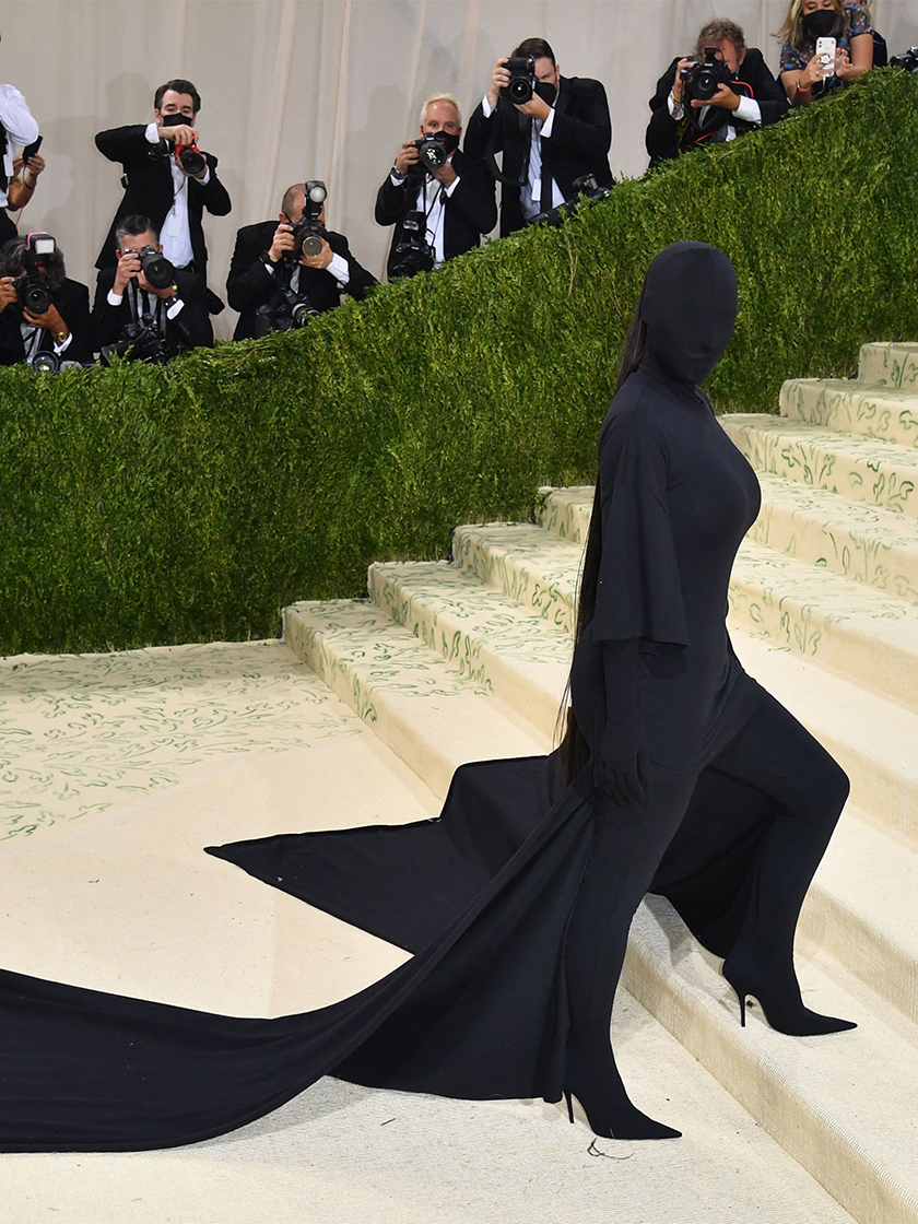 Kim Kardashian at the 2021 Met Gala