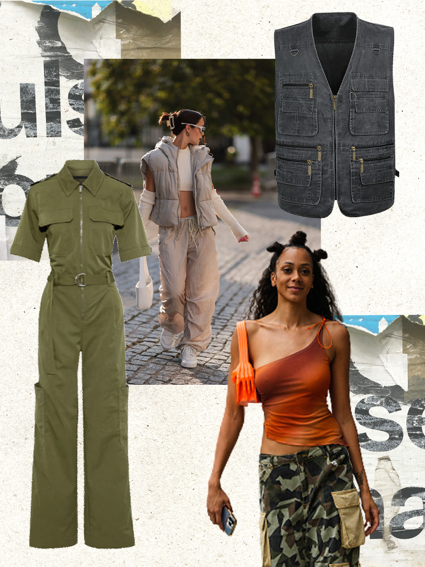 Cargo and utility looks that are trending this fall