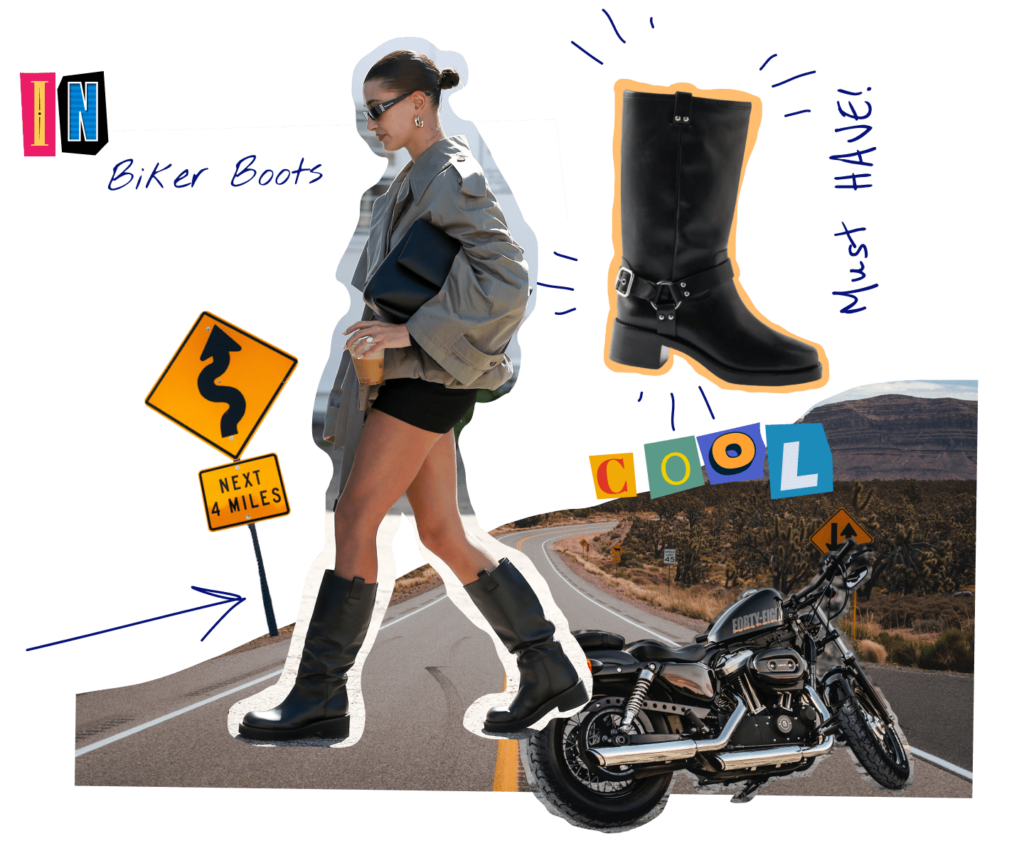 Biker hot sale boots next